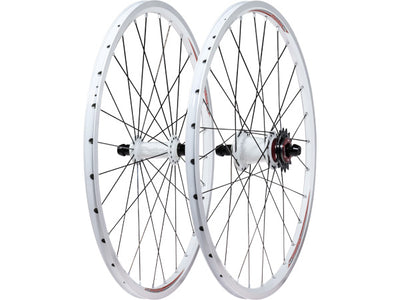 Crupi Rhythm Section Cassette Mini Cruiser BMX Race Wheelset-24x1 1/8"