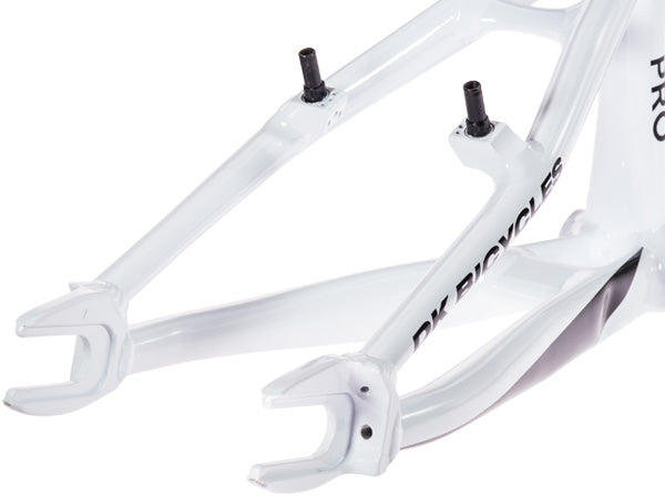 DK Professional V2 BMX Race Frame 20mm-White - 3