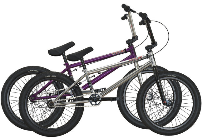 DK Helio BMX Bike-Chrome/Black - 1