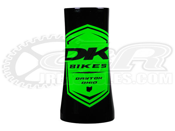 DK Professional V2 BMX Race Frame-Green/Black - 2