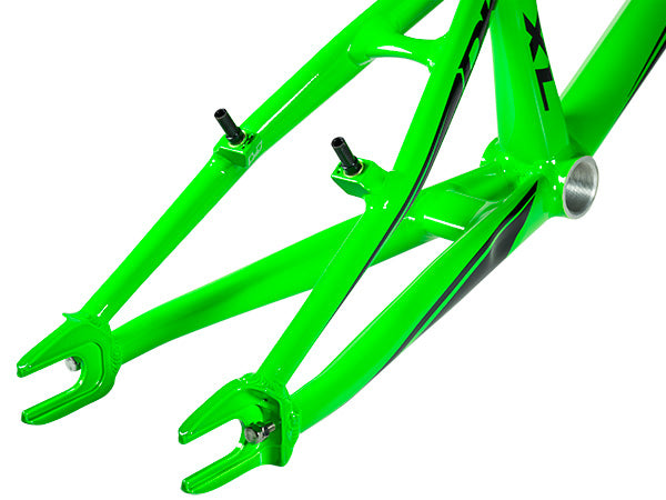 DK Professional V2 BMX Race Frame 20mm-Neon Green - 3