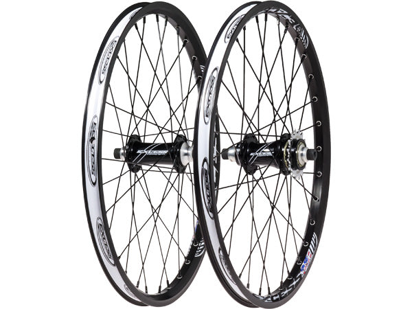 Excess 351 Pro Series Pro Cruiser BMX Race Wheelset-24x1.75&quot; - 1