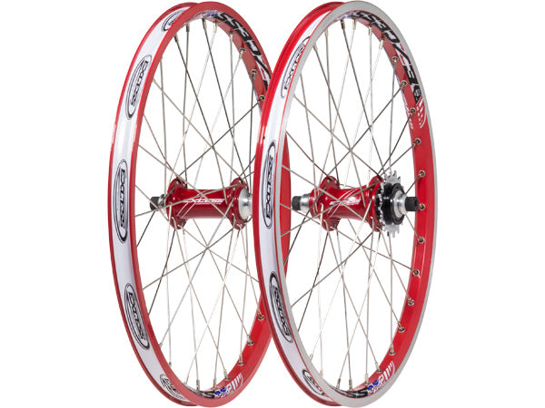 Excess 351 Pro Series Expert Plus BMX Race Wheelset-20x1.50&quot; - 5