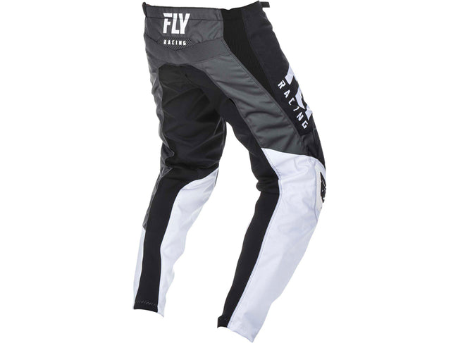 Fly Racing 2019 F-16 BMX Race Pants-Black/White/Grey - 3