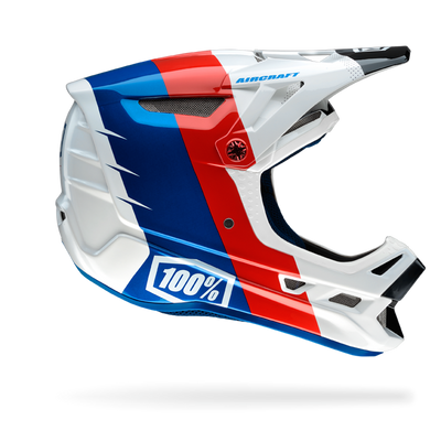 100% Aircraft Downhill Helmet-R8 White