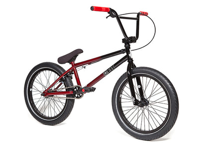 FIT Benny 1 BMX Bike-Matte Black/Trans Ox Blood Fade