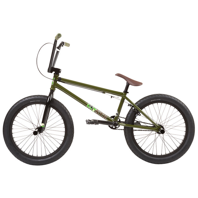 Fit STR XL 20.75&quot;TT BMX Bike-Gloss Army Green - 3