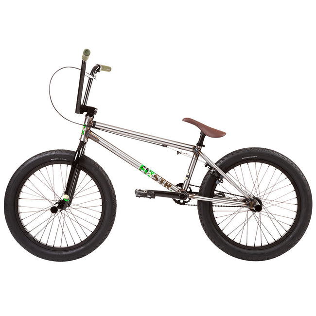 Fit STR XL 20.75&quot;TT BMX Bike-Gloss Clear Raw - 3