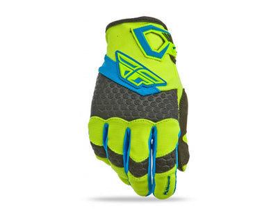 Fly Racing 2015 F-16 Gloves-Ltd Ed-Hi-Vis/Blue