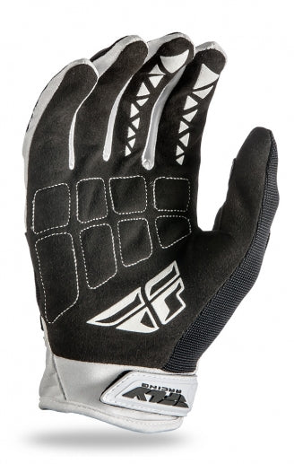 Fly Racing 2016 F-16 Glove-White/Black - 2