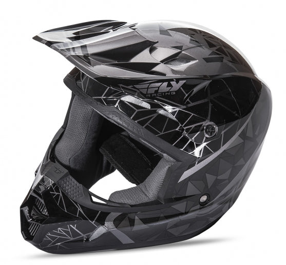 Fly 2018 Kinetic Crux Helmet-Black - 1