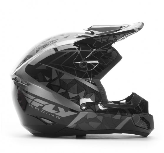 Fly 2018 Kinetic Crux Helmet-Black - 3