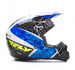 Fly 2018 Kinetic Crux Helmet-White/Black/Blue - 2