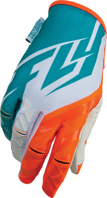 Fly Racing 2015 Kinetic Gloves-Teal/Orange