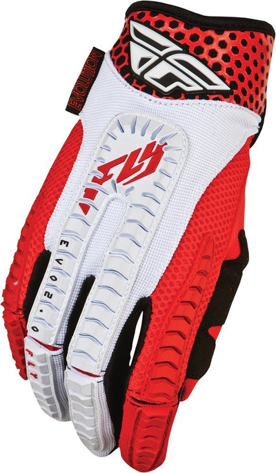 Fly Racing Evolution 2.0 BMX Race Gloves-Red