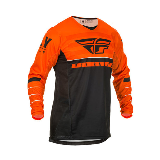 Fly Racing 2020 K120 BMX Race Jersey-Orange/Black/White - 1