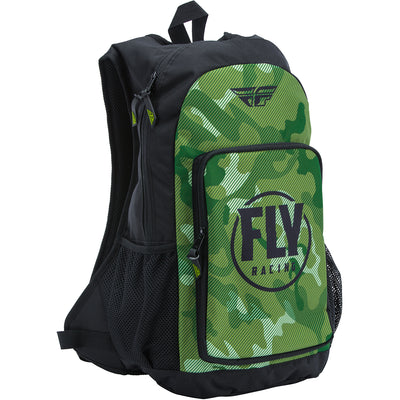 Fly Racing Jump Pack Backpack- Green/Black Camo