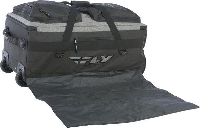 Fly Racing Tour RollIng Luggage Bag-Black/Gray - 4