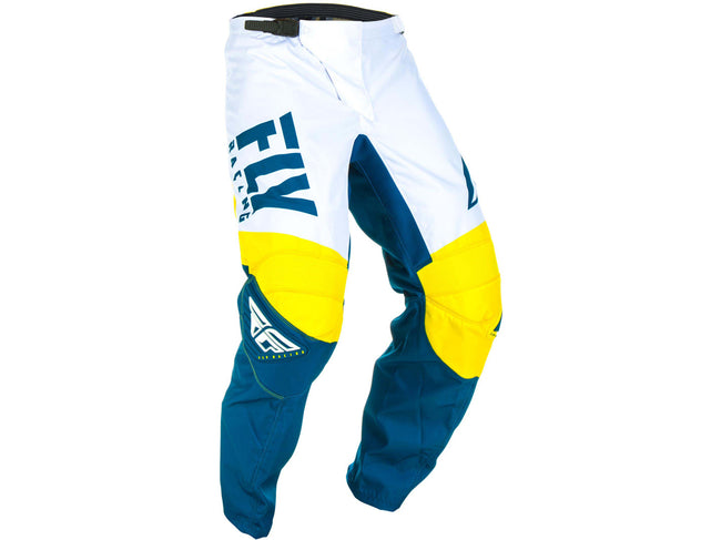 Fly Racing 2019 F-16 BMX Race Pants-Yellow/White/Navy - 1