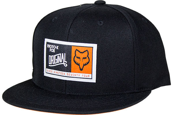 Fox Eternal Snapback Hat-Black - 1