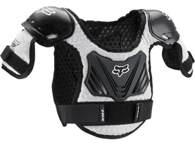 Fox Peewee Titan Roost Deflector-Black/Silver