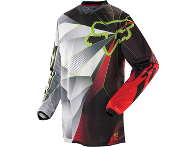 Fox Radeon Kids BMX Race Jersey-Red