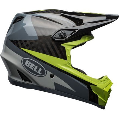 Bell Full-9 Helmet-Smoke/Black/Pear