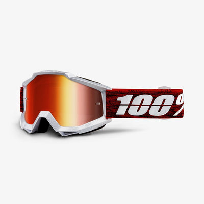 100% Accuri Graham Goggles-Mirror Red Lens