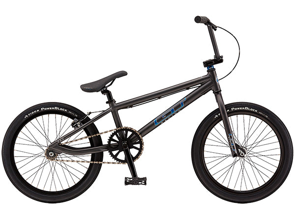 GT Power Series BMX Bike-Pro-Matte Gun Metal - 1