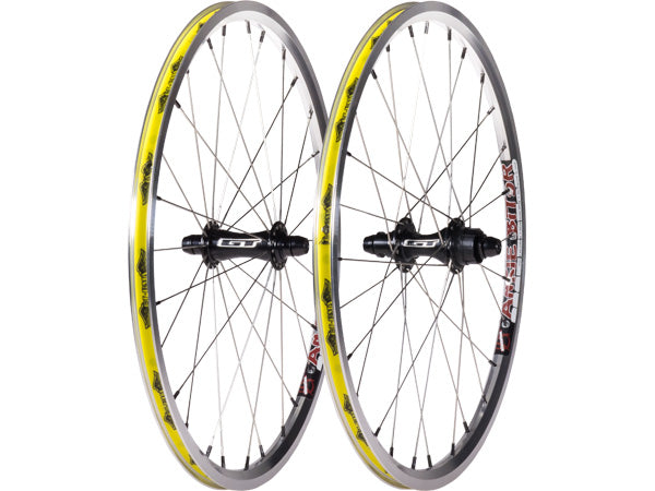 GT Superlace Cassette Mini BMX Race Wheelset-20x1 1/8&quot; - 1