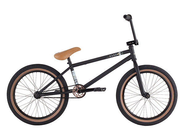 Haro Plaza BMX Bike-20.5&quot;TT-Matte Black - 1