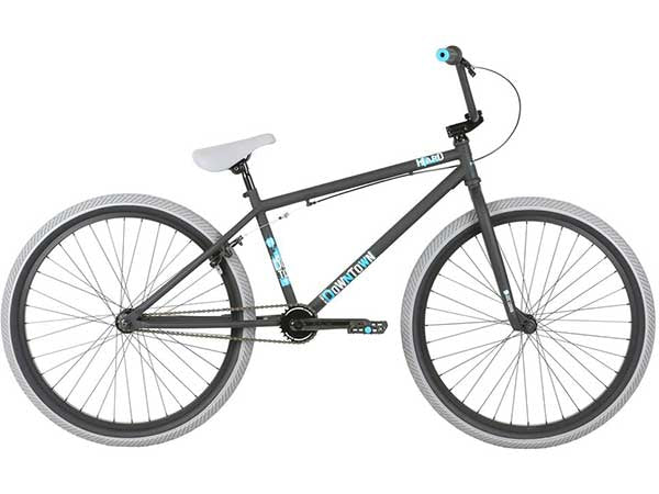 Haro Downtown 26 Bike-Matte Black - 1