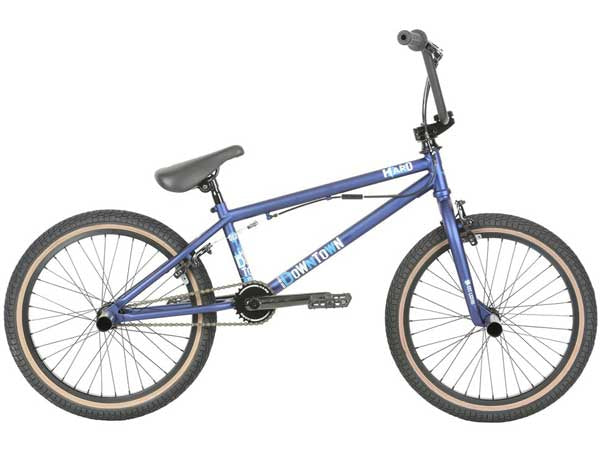 Haro Downtown DLX 20.5&quot;TT Bike-Matte Blue - 1