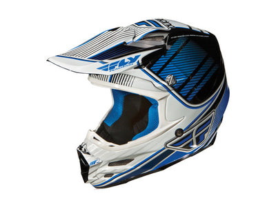 Fly Racing 2012 F2 Trey Canard Carbon Helmet-Blue/White