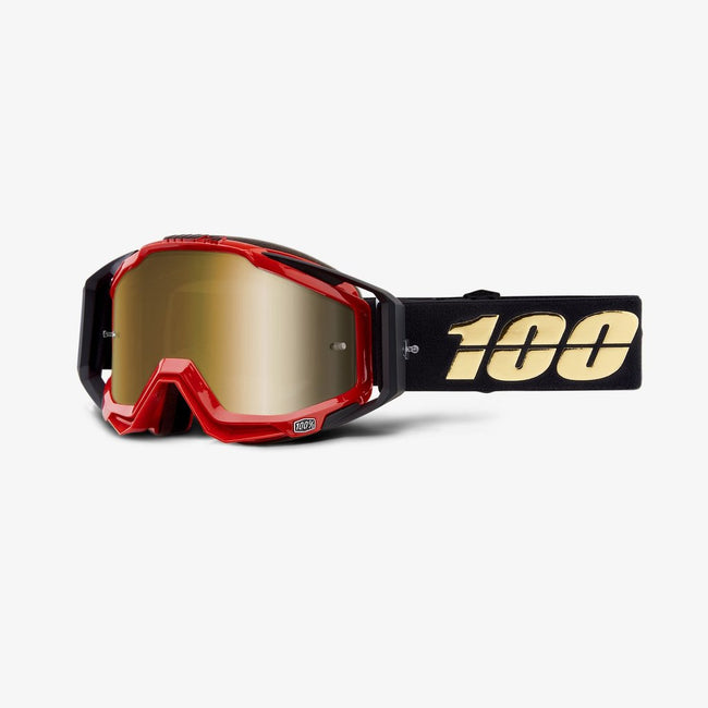 100% Racecraft Hot Rod Goggles-Mirror True Gold Lens - 1