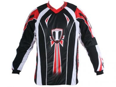 Intense 2012 BMX Race Jersey-Black/Red/Yellow