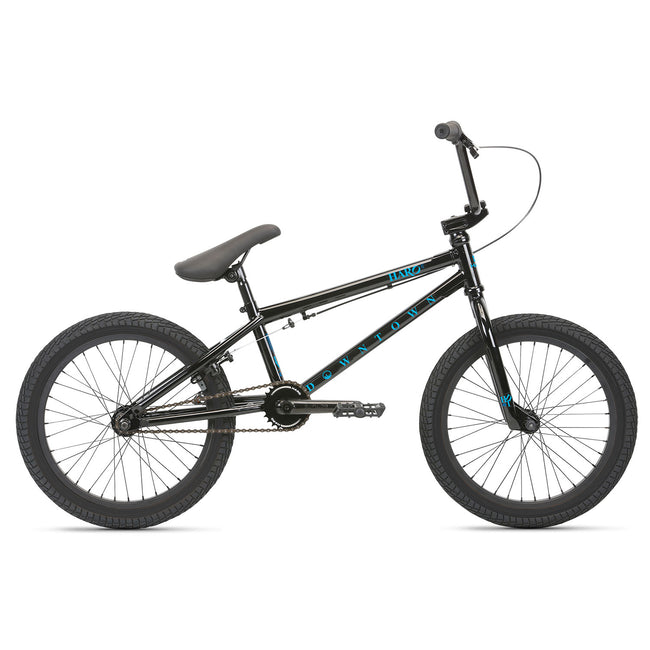 Haro Downtown 18&quot; BMX Freestyle Bike-Black - 1