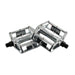 Tangent Platform Pedals-Chrome - 1