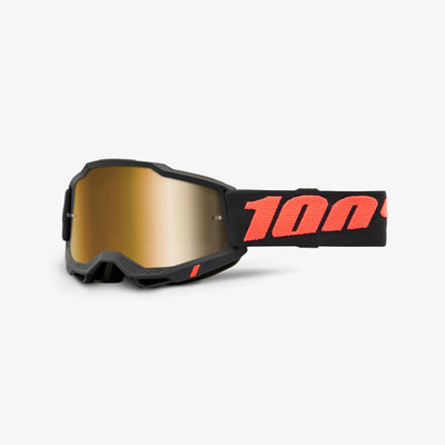 100% Accuri 2 Goggles-Borego-Mirror True Gold Lens