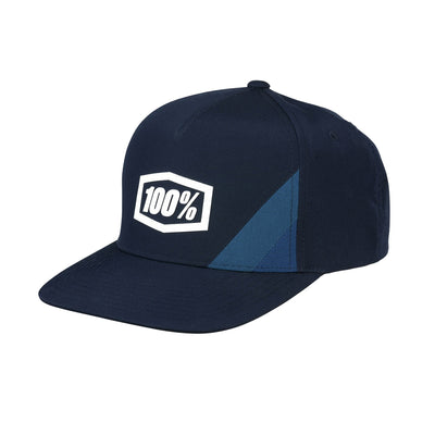 100% Cornerstone Trucker Hat-Navy