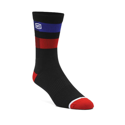 100% Flow Socks-Black