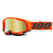 100% Racecraft2 Goggles-Kerv-Mirror Gold Lens - 2