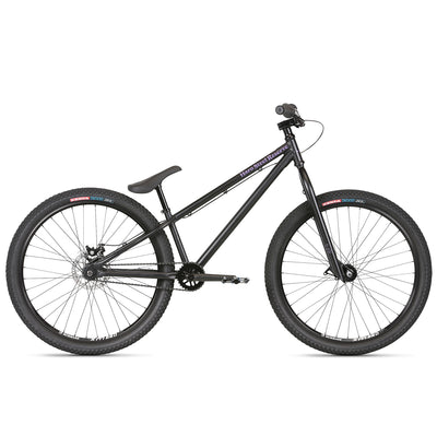 Haro Steel Reserve 1.1 26" BMX Dirt Jump Bike-Matte Black