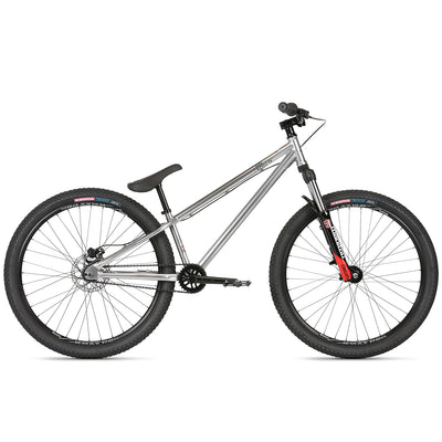 Haro Steel Reserve 1.2 26" BMX Dirt Jump Bike-Nickel