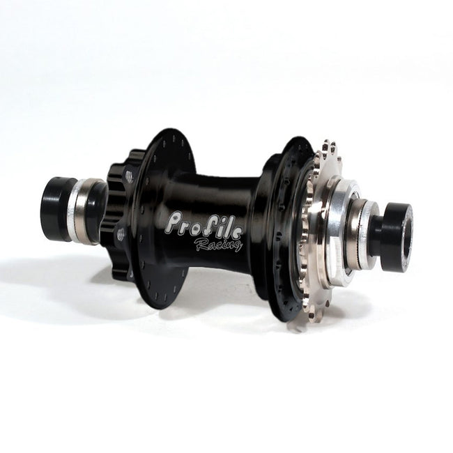 Profile AC-2 Rear Disc Brake Cassette Hub-Black - 1