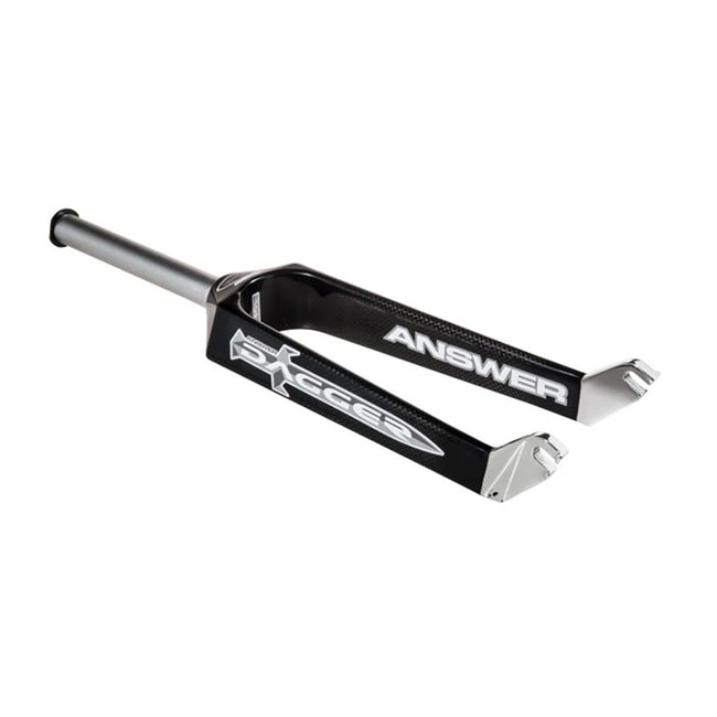 Answer Dagger Mini Cruiser Carbon BMX Race Fork-24&quot;-1&quot;-10mm - 2