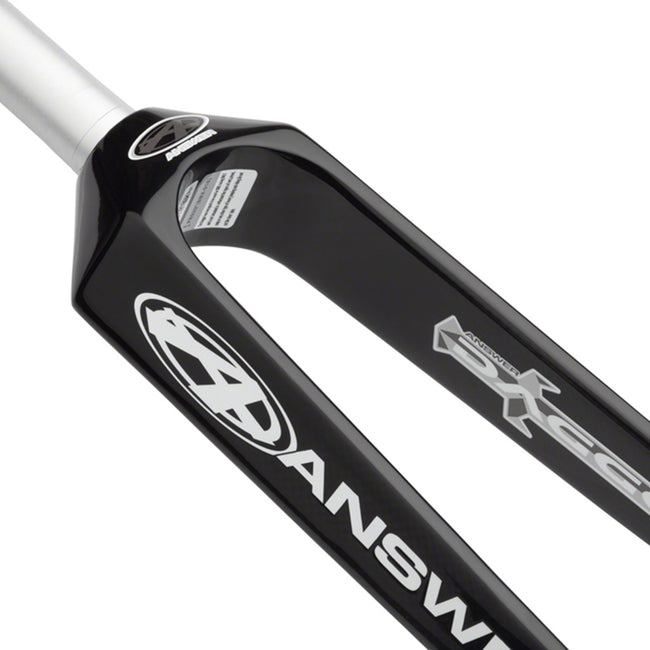 Answer Dagger Pro Carbon BMX Race Fork-20&quot;-1 1/8&quot;-20mm - 3