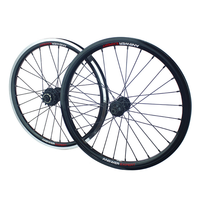 Answer Holeshot Expert Plus Cruiser BMX Race Wheelset-28H-24x1.50&quot; - 1