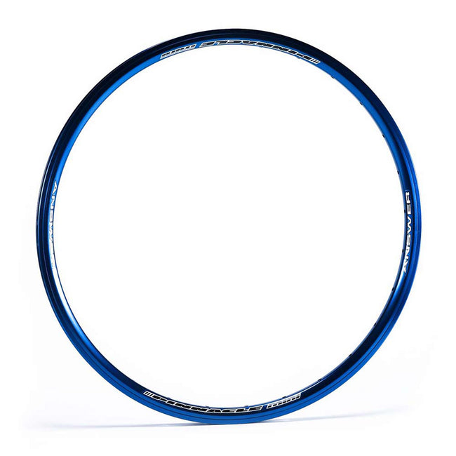 Answer Pinnacle Mini BMX Rim-20x1 1/8&quot;-Blue - 1