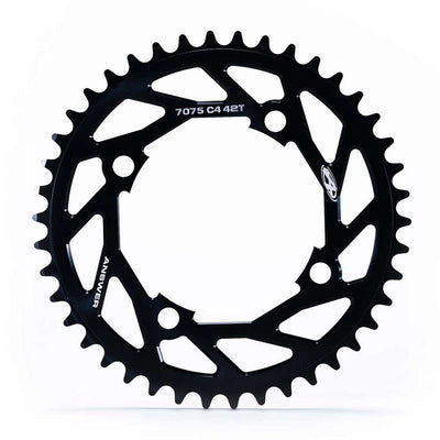 Answer Typhoon C4 BMX Chainring-4-Bolt-Black